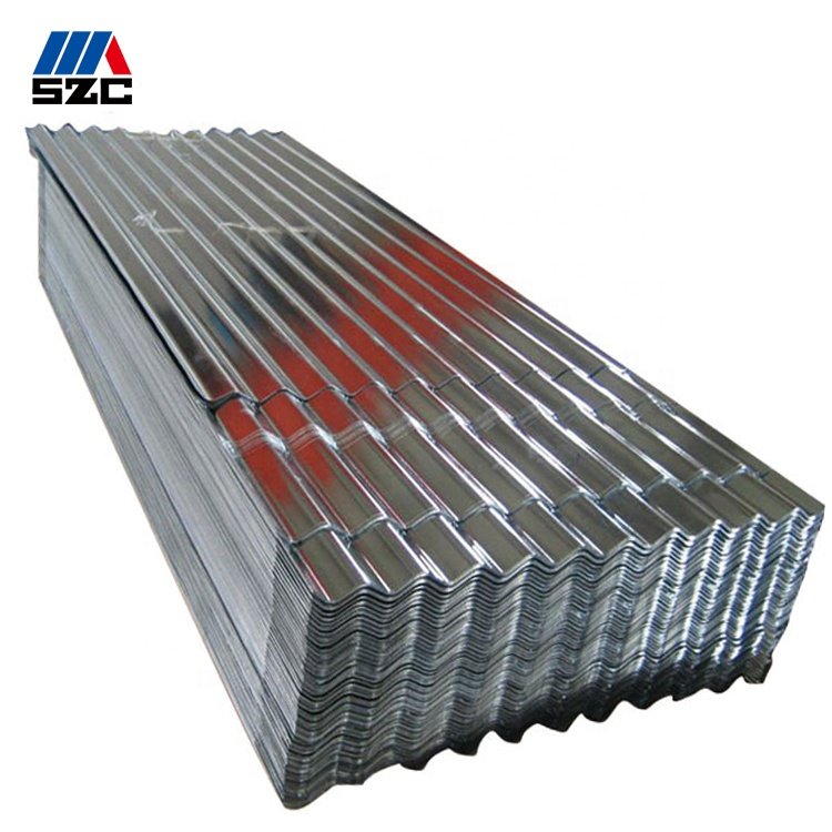 Full hard 0.19mm GI galvanized corrugated steel metal roof sheet FOR BUILDING