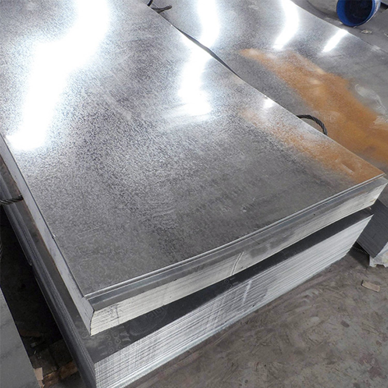 Galvanized Metal DX51 0.2mm cold rolled galvanised metal sheets galvanized steel gi coils for sale