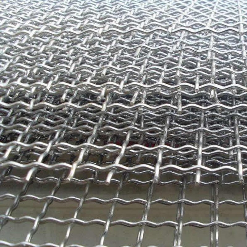 2 4 6 8 10 12 14 16 mesh Stainless steel Square intercrimp WOVEN Wire Mesh