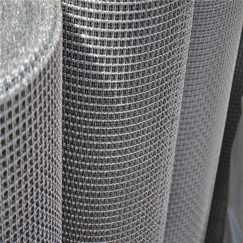 2 4 6 8 10 12 14 16 mesh Stainless steel Square intercrimp WOVEN Wire Mesh