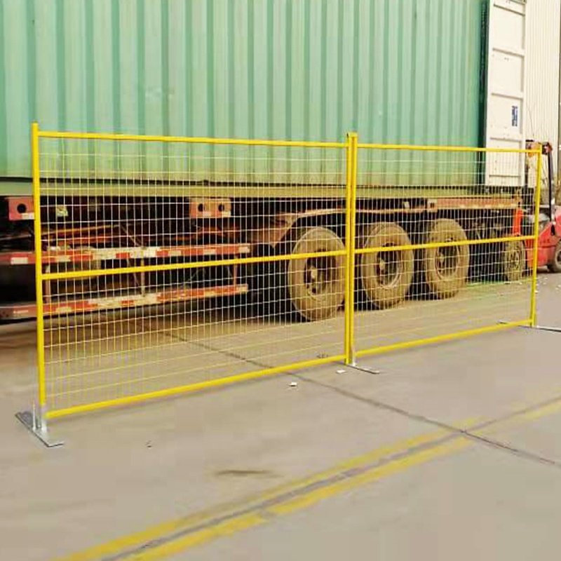 Heavy Duty Galvanized Welded Wire Outdoor Portable Ca Event Metal 6x10 Canada Temporary Fence Panel For Construction Site
