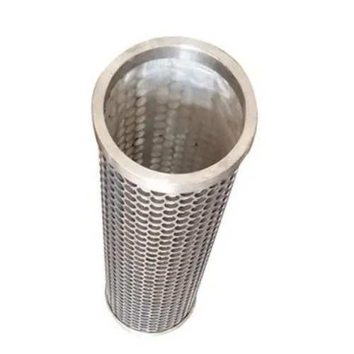 Factory Direct Supply 304 316 Stainless Steel Wire Mesh Perforated Filter Tube Cylinders For Water Oil Filter