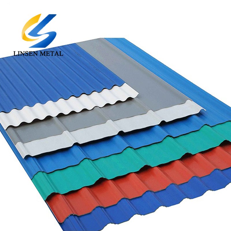 Hot Sale 0.20mm thickness Galvanized Steel Sheet Color Coated Corrugated Roofing Sheet