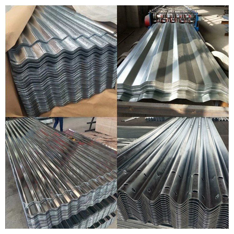 gi zinc iron roof wall corrugated galvanized steel sheets roofing metal for building material