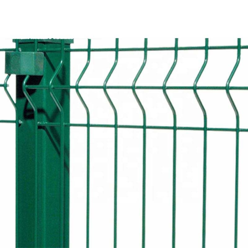 triangle bending fence / 3D curved welded wire mesh panel fence