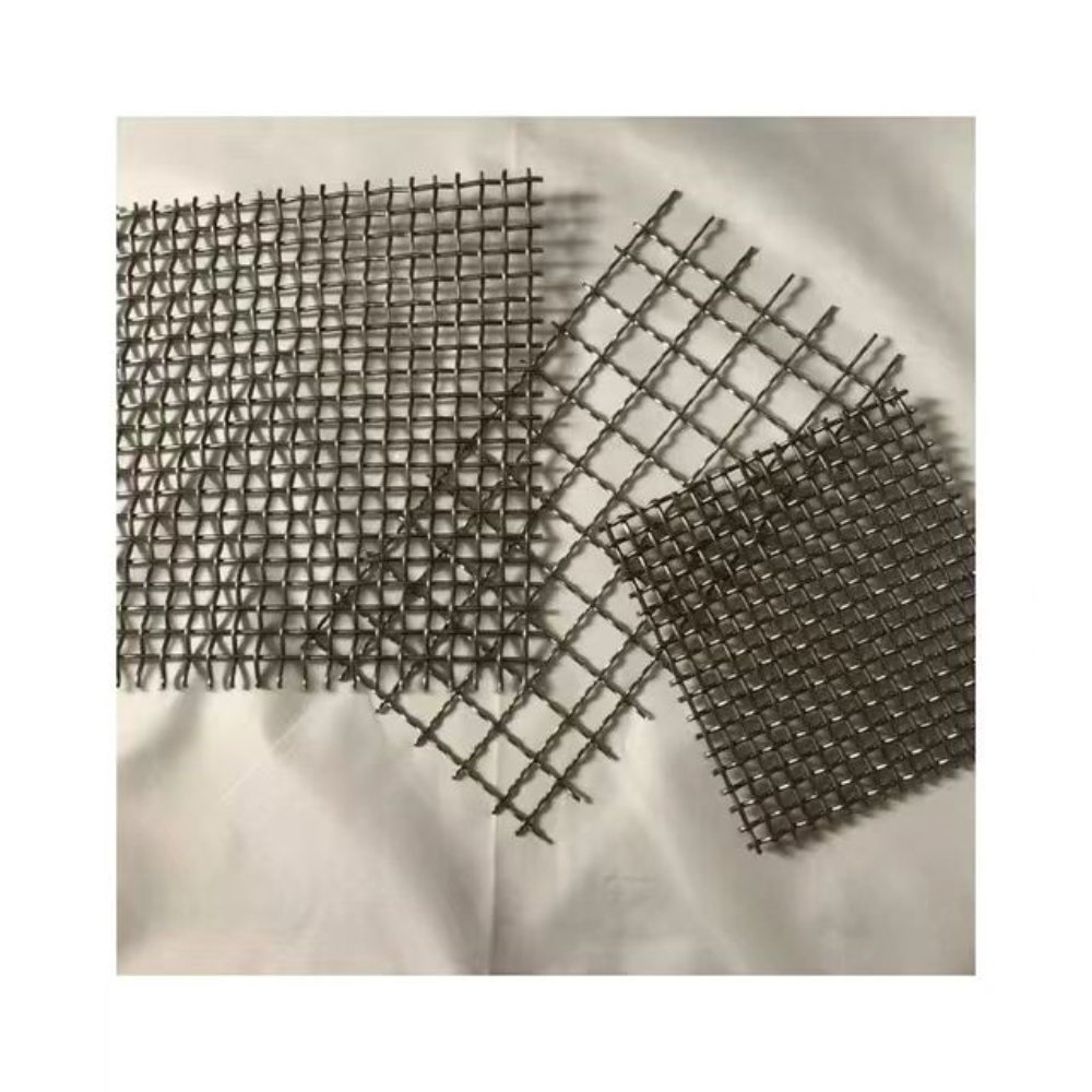 Metal Mining steel wire mesh crimped net mesh cement sheet panel fence Crimped wire mesh for Mine Screen