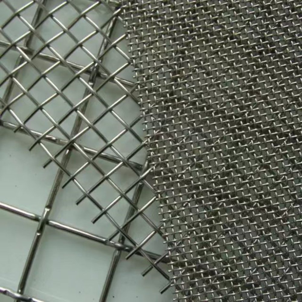 Metal Mining steel wire mesh crimped net mesh cement sheet panel fence Crimped wire mesh for Mine Screen