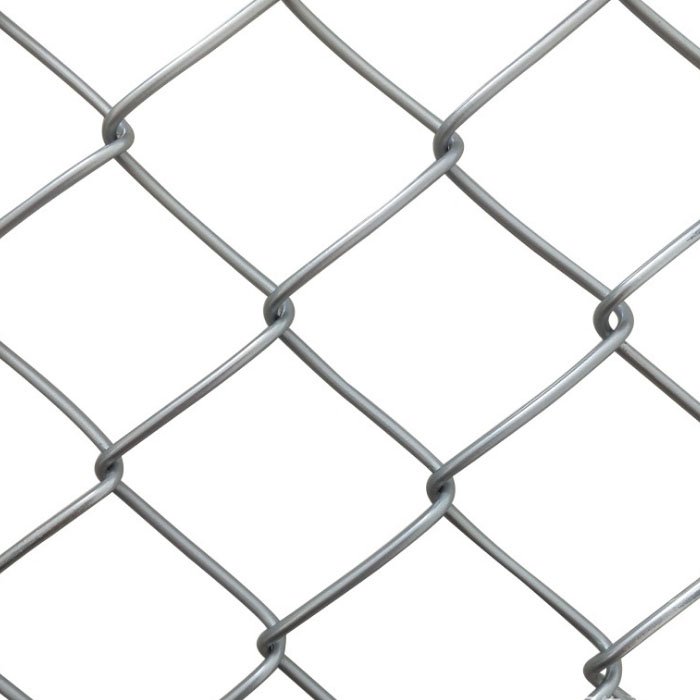 Galvanized Diamond Chain Link Fence Decorative mesh For Stadium Fence