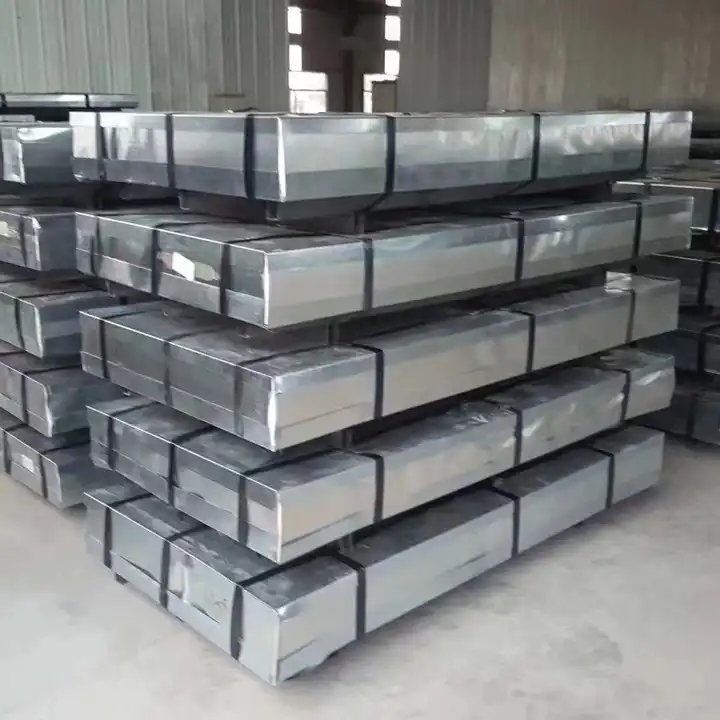 High Quality Corrugated Galvanized Steel Sheets Roofing Sheet Color Coated Corrugated Steel Plate