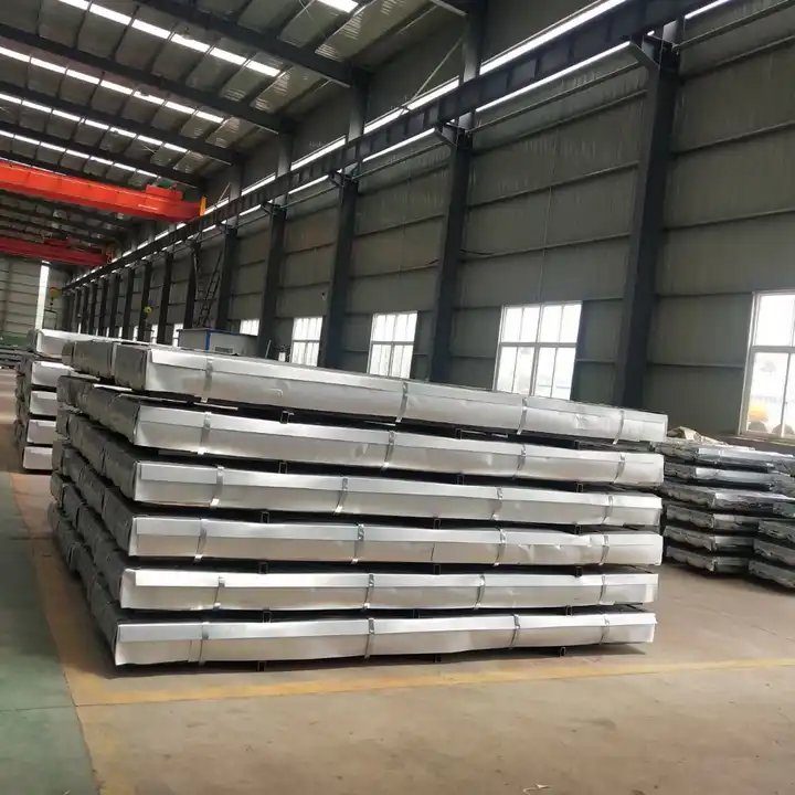 High Quality Corrugated Galvanized Steel Sheets Roofing Sheet Color Coated Corrugated Steel Plate