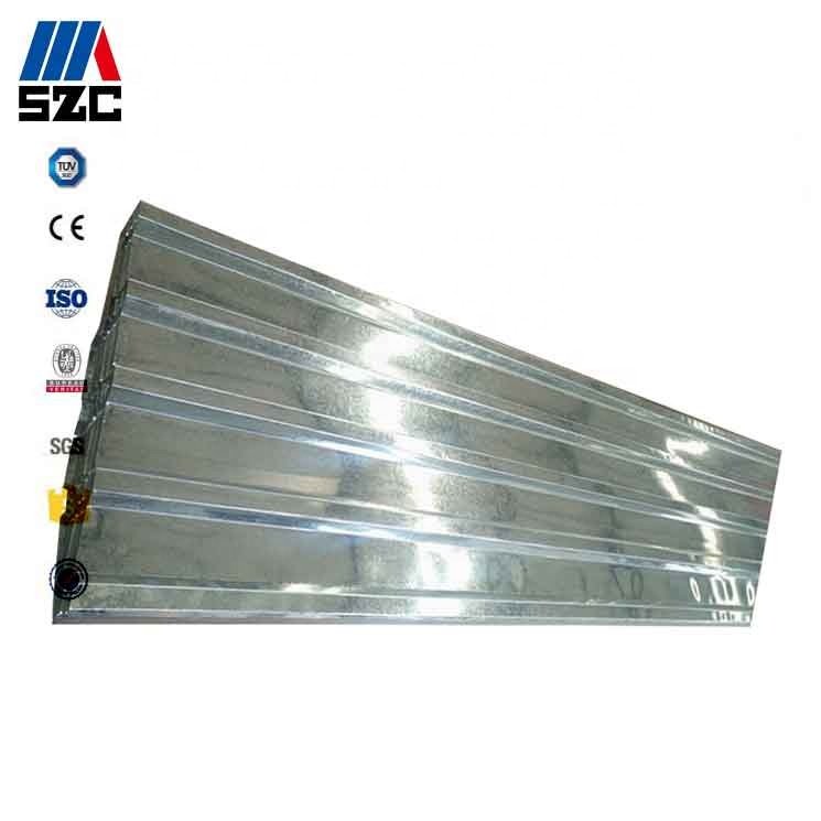DX51D 0.22mm galvanized GI corrugated steel roofing sheet