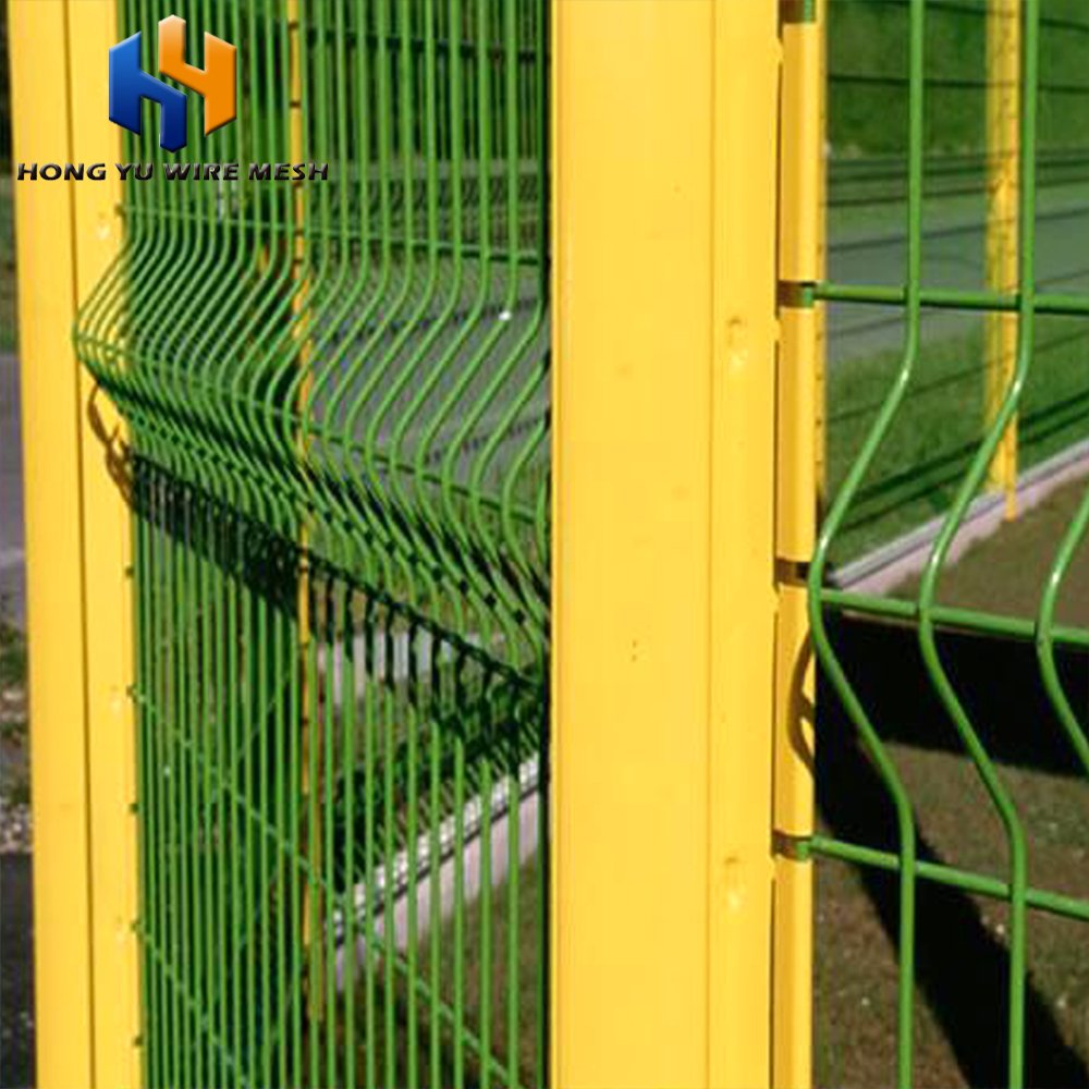 CE/ISO Certifications good corrosion resistance curvy mesh 3D fence panel made in China grillage steel mesh for construction