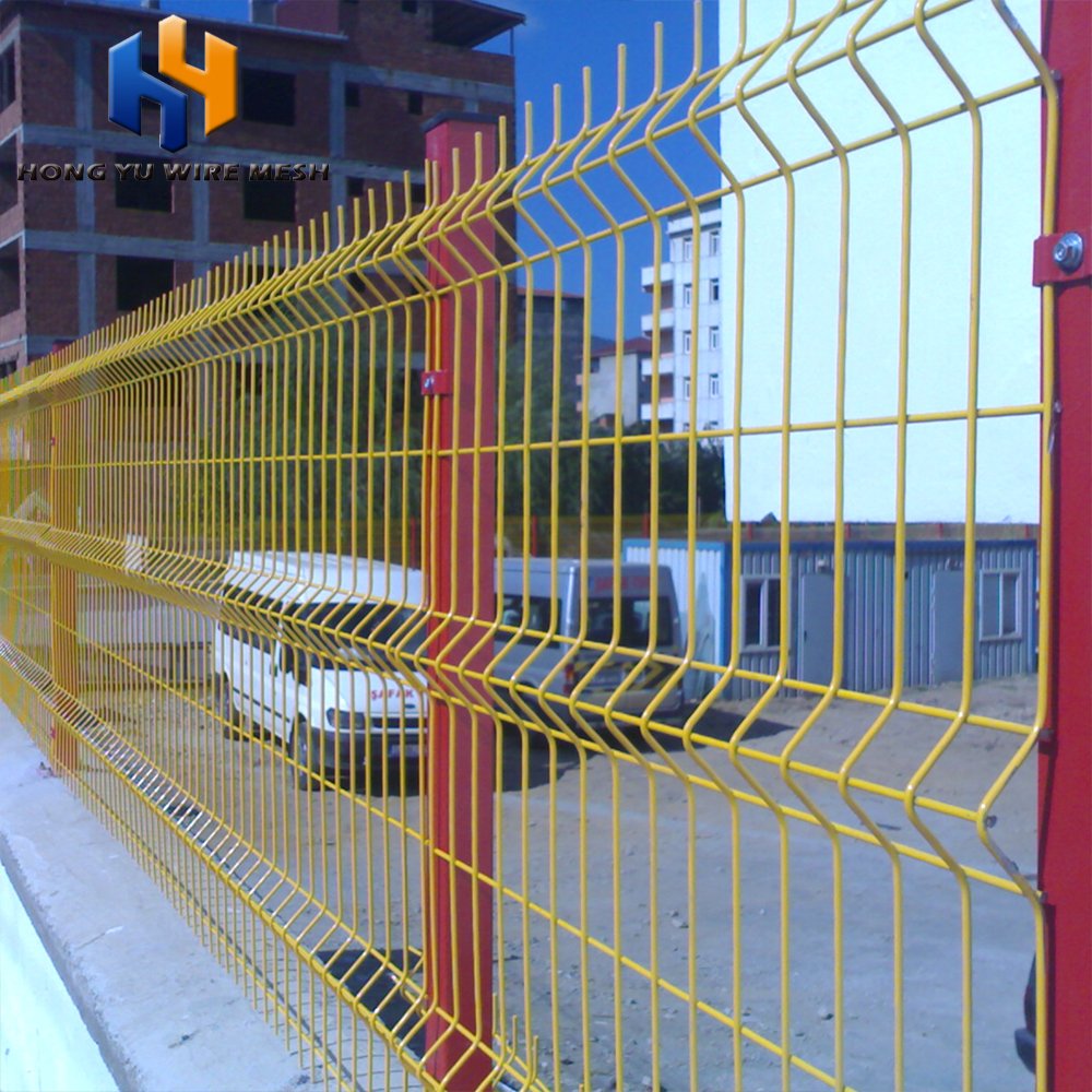 CE/ISO Certifications good corrosion resistance curvy mesh 3D fence panel made in China grillage steel mesh for construction