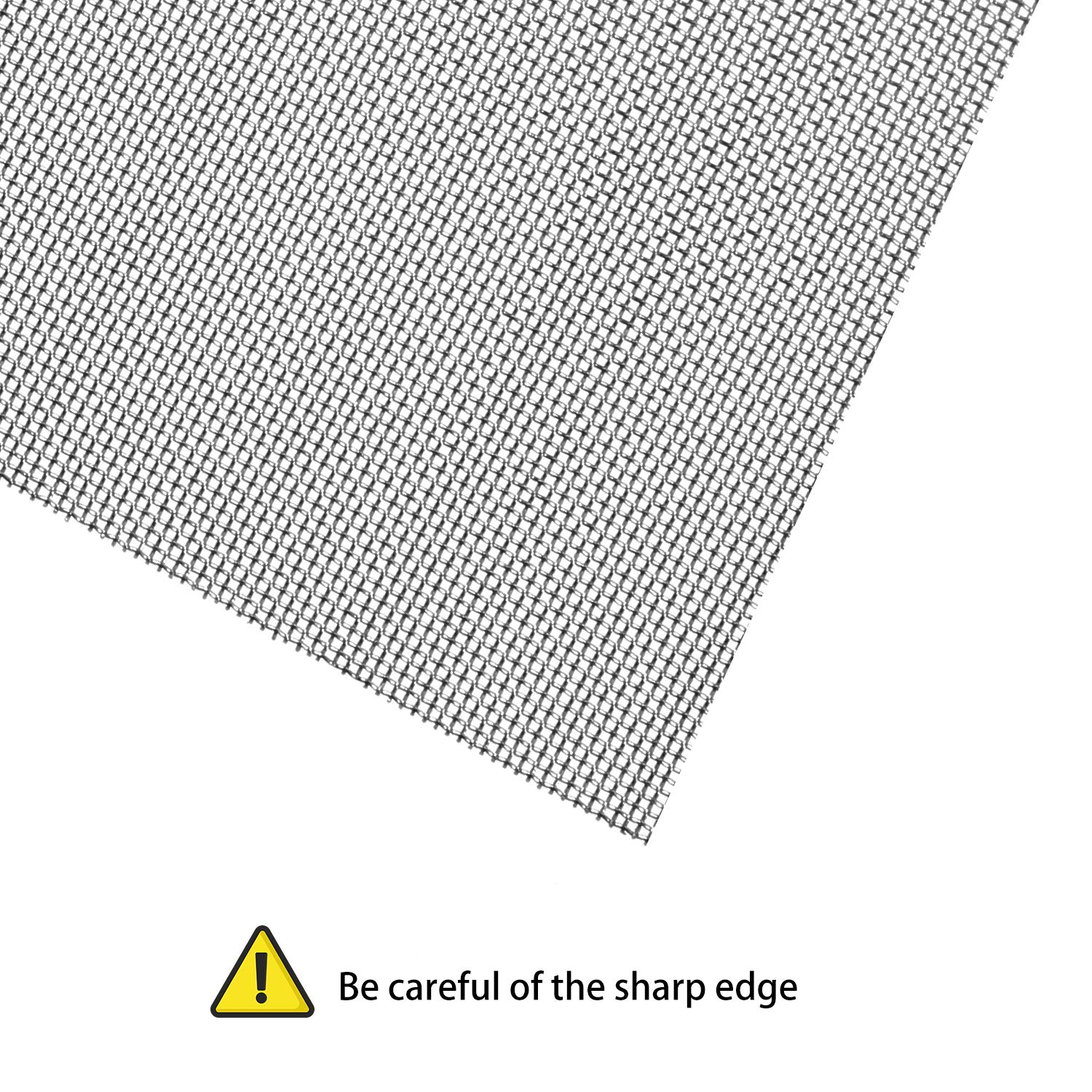 20 Mesh 304 Stainless Steel Plain Weave Pest Rat Metal Wire Mesh Net Screen for Preventing Rats Squirrel and Mouse Access