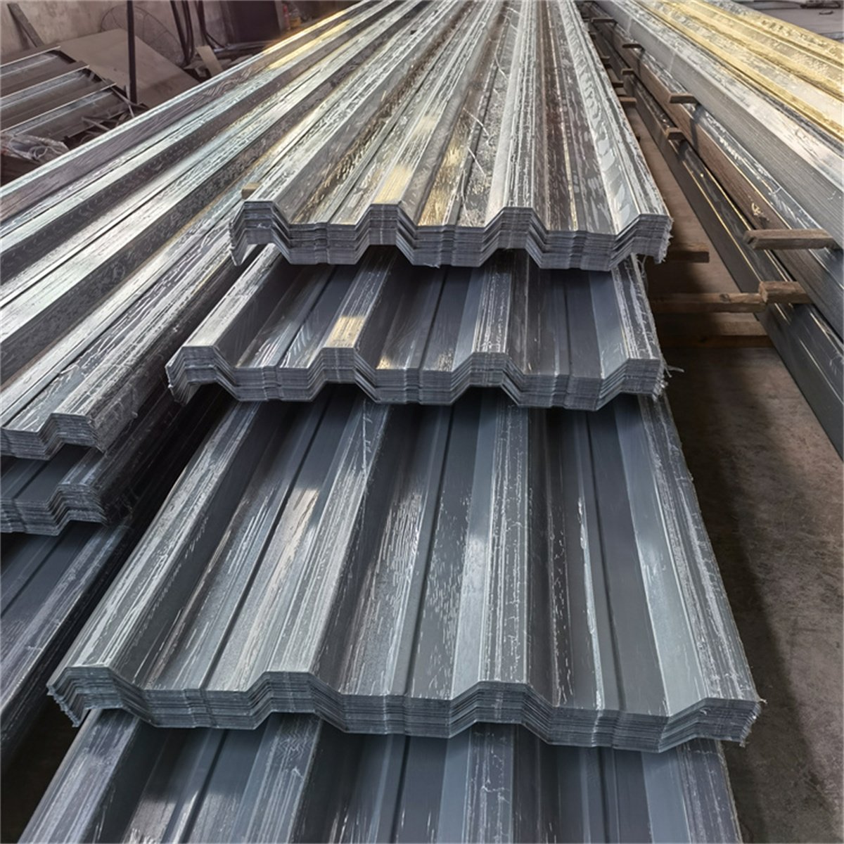 China factory galvanized corrugated steel roof deck/galvanized metal floor board/steel floor bearing board
