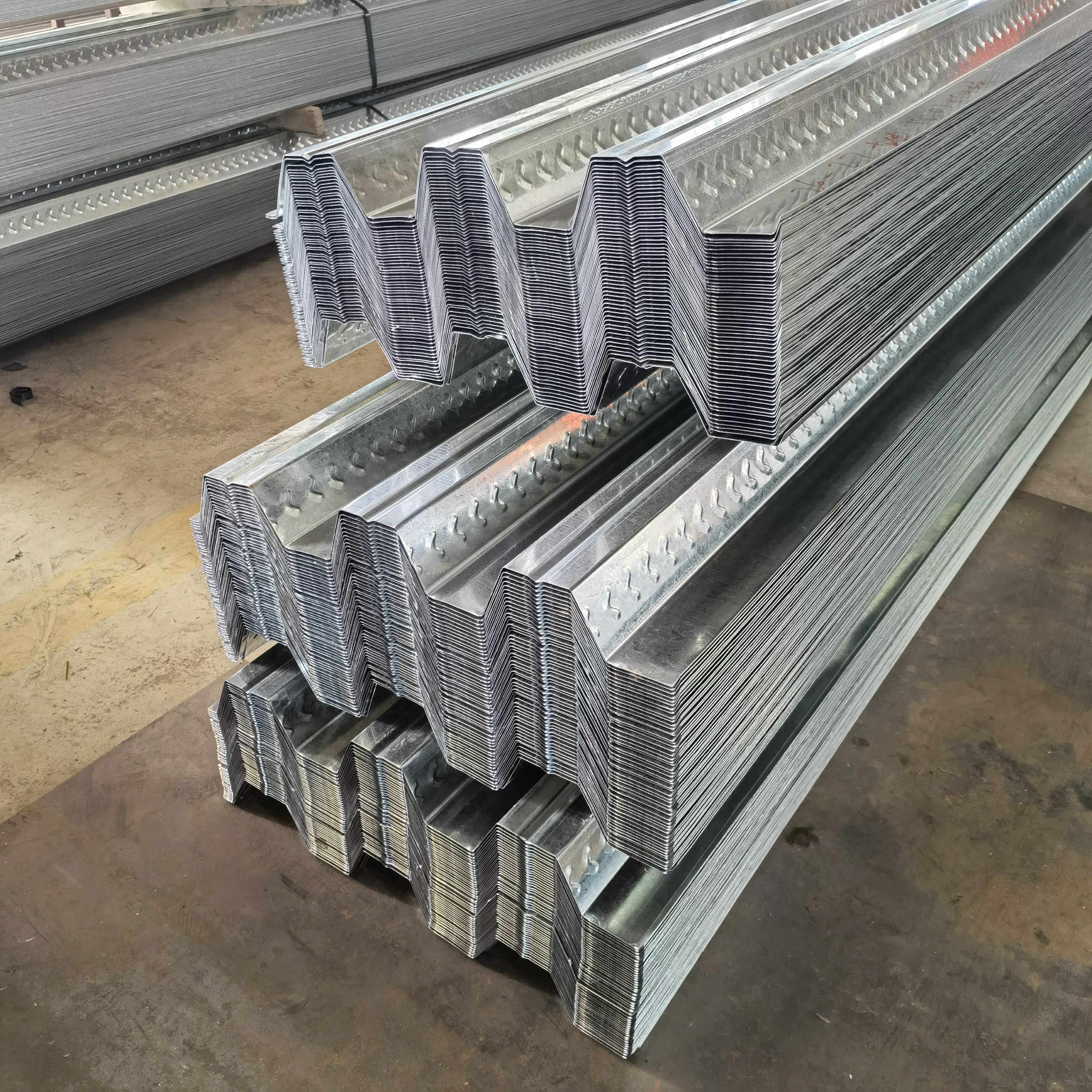 China factory galvanized corrugated steel roof deck/galvanized metal floor board/steel floor bearing board