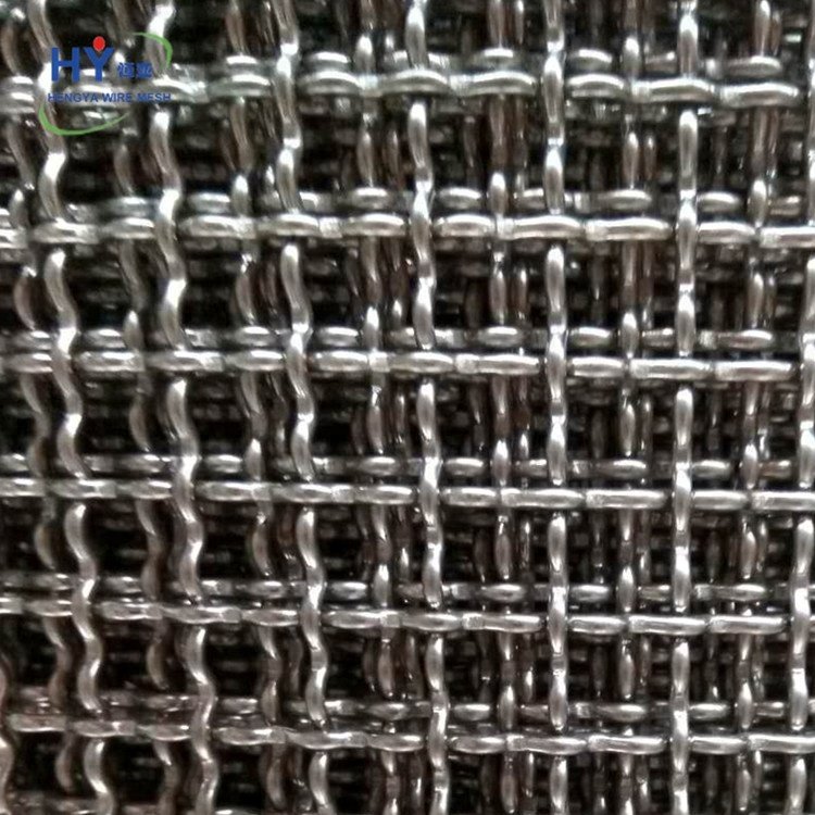 Closed edge crimped screen 1.5mm 2x2 3x3 mesh SS304 stainless steel woven wire mesh