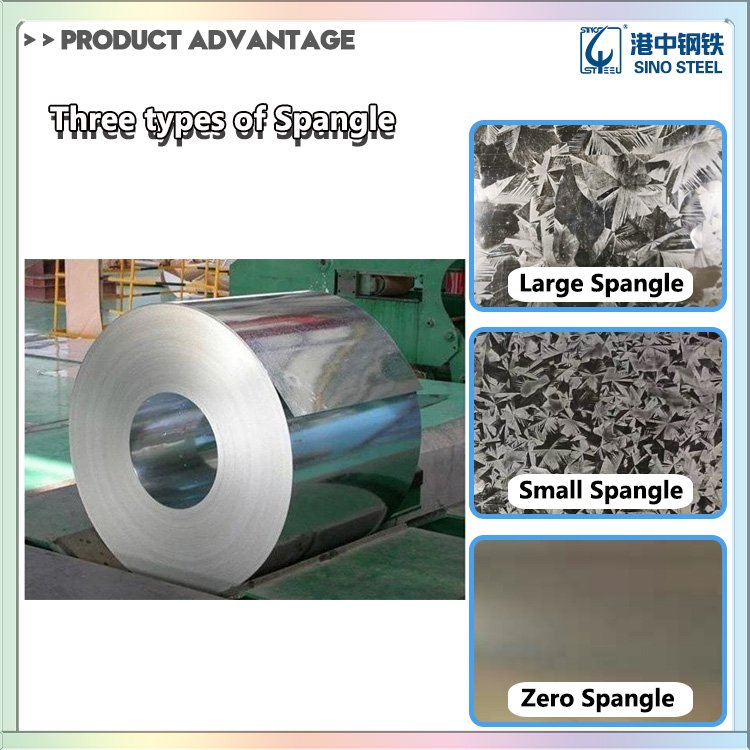 Prime Hot Rolled Steel Full Hard 0.20mm DX51D Z275 Galvanized Steel Coil Roll Prices