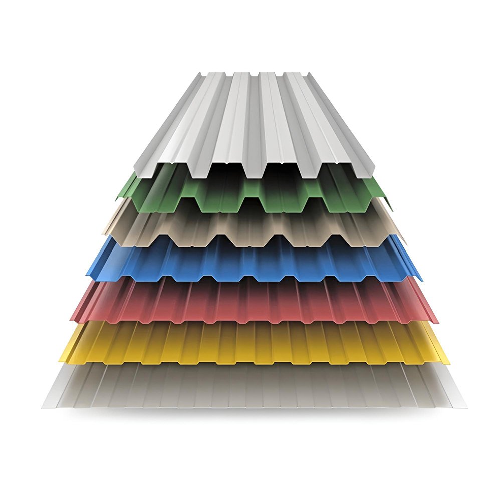 Ppgi Manufacturer Galvanized Corrugated Iron Steel Color Coated Roofing Sheet 0.55mm Corrugate Sheet Roof