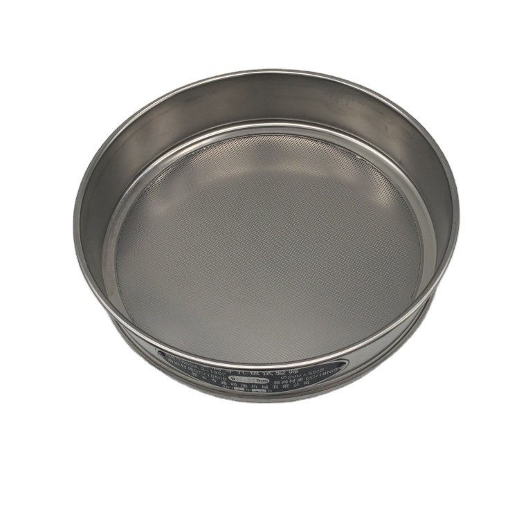 Stainless Steel Wire Mesh Test Sieves 50 150 200 300 400 500 Micron Mesh Sieve