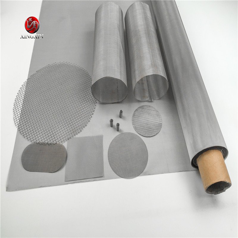 SS 304 316 316L micron woven mesh stainless steel filter wire cloth screen