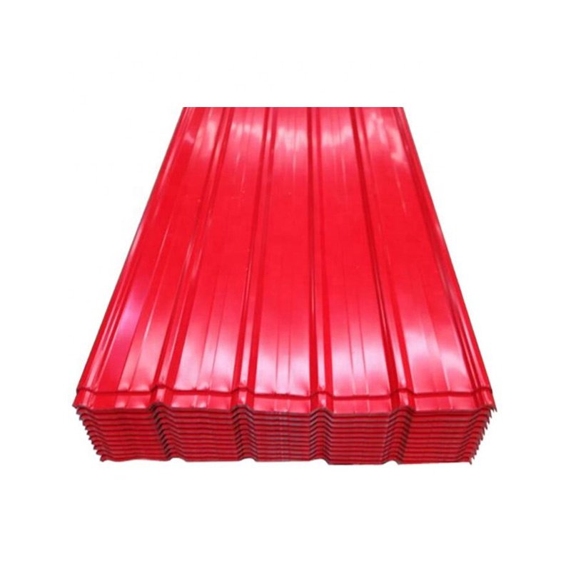 Customized 4x8 Galvanized Corrugated Steel Sheet PPGI Corrugated Zinc Roofing Sheet in Custom Colors and Shapes