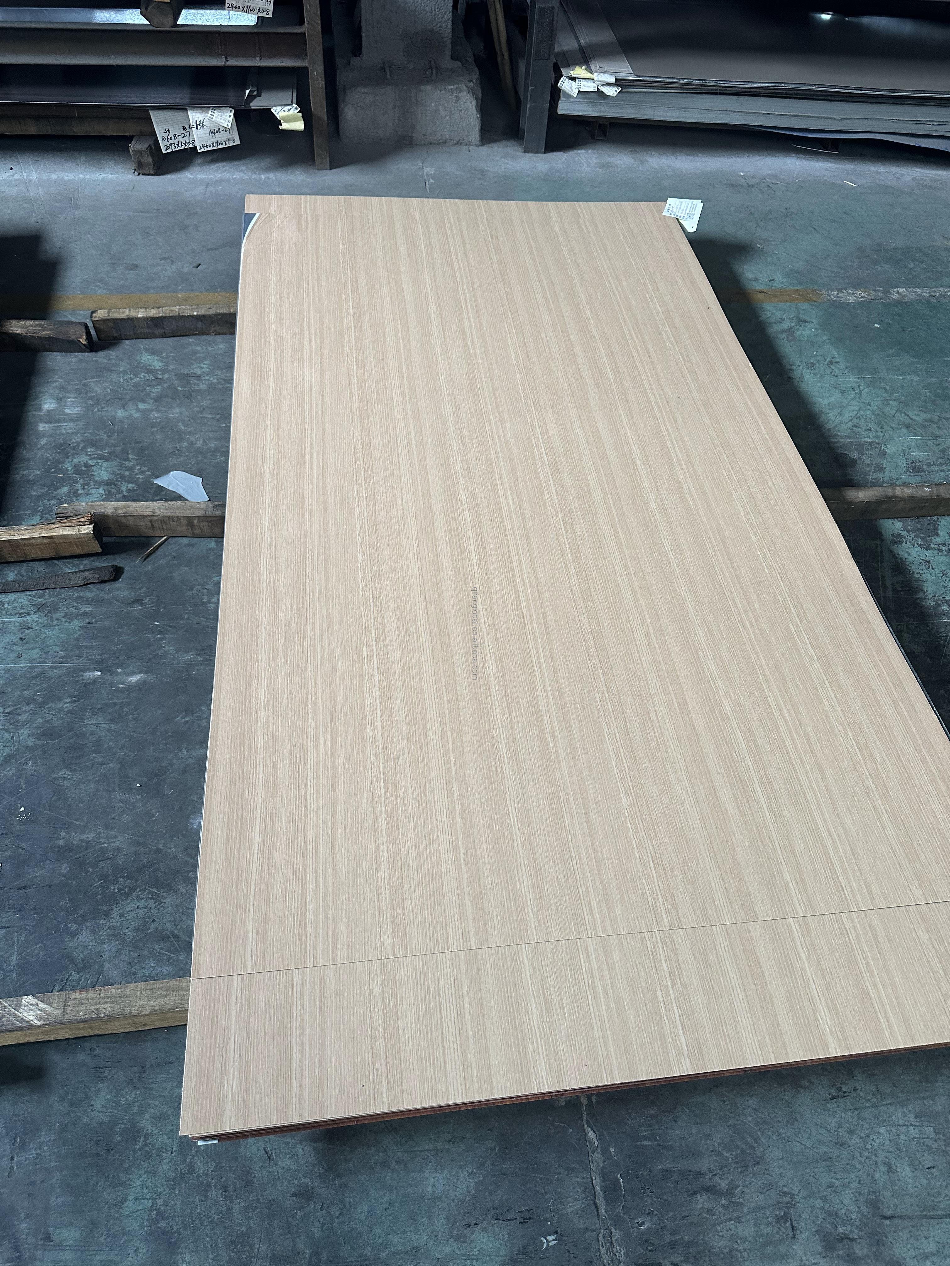 roof panel pvc film wooden laminated steel BOAT DOOR rohs certificate korea skin galvanized steel coil