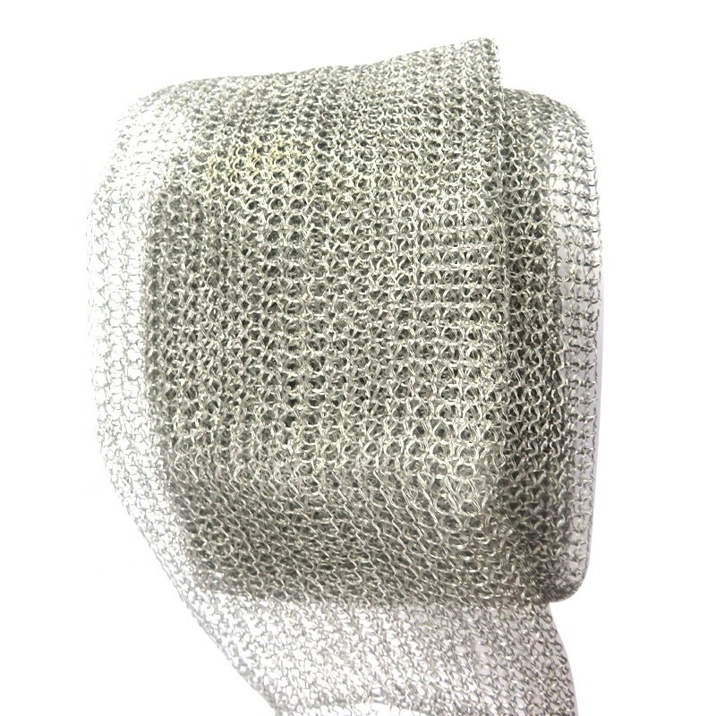 304 316 stainless steel knitted wire mesh basket for plants and trees