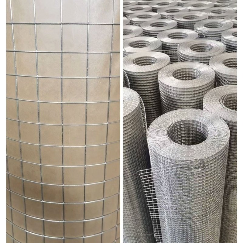 Customizable providing hot-dip galvanized 6mm wire mesh bird cage square hole fabric cutting and welding processing services
