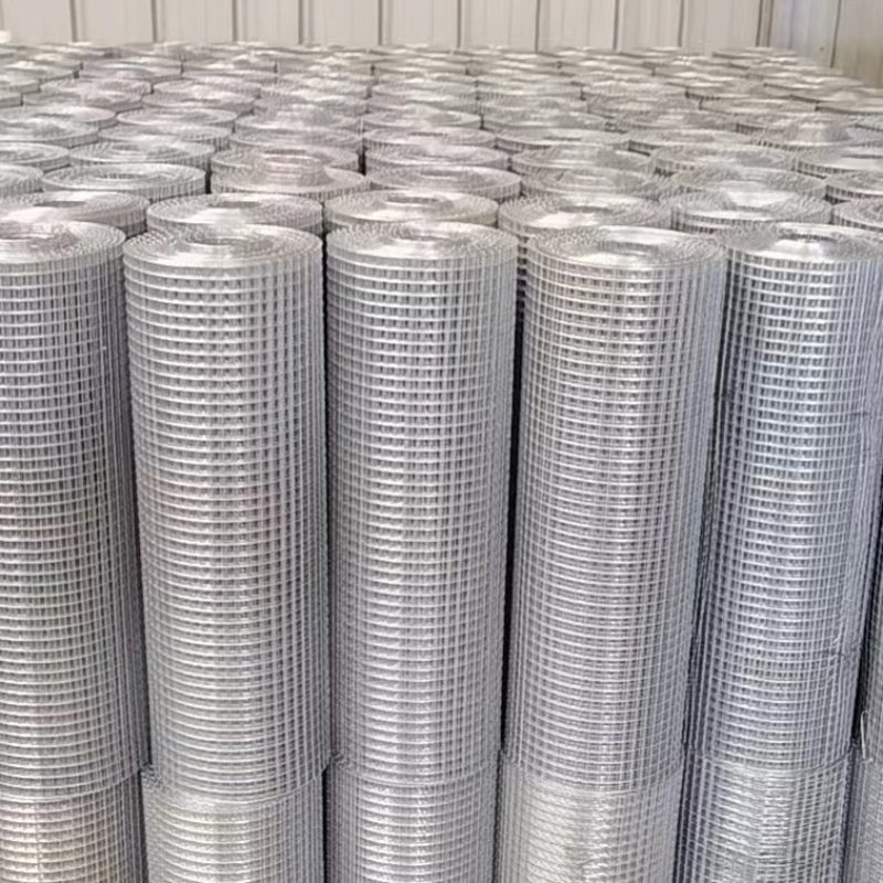 Customizable providing hot-dip galvanized 6mm wire mesh bird cage square hole fabric cutting and welding processing services