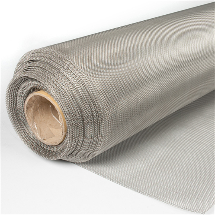 ss302 304 316 316l stainless steel wire mesh for industry filtering Anti-rust woven wire mesh