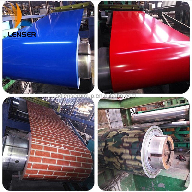 Color coated PPGI SGCC PPGL DC51D Prepainted cold Rolled coil color coated Galvanized Steel iron sheet plate coil roll