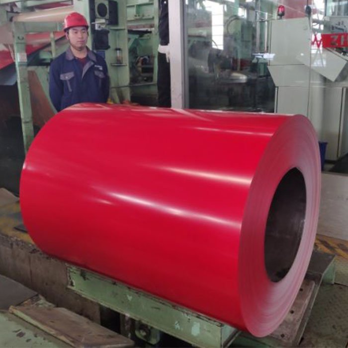 guaranteed quality unique red galvanized steel ppgi ppgl gi zinc steel iron coil rapezoidal roofing/color coated coil