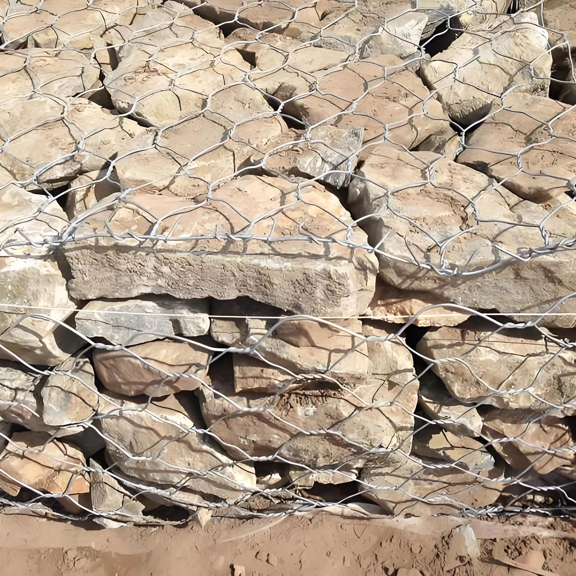 Factory DIrect Supply High Quality Hexagonal Wire Netting Iron Wire Mesh Gabion Hexagonal Galvanized Wire Mesh Rolls
