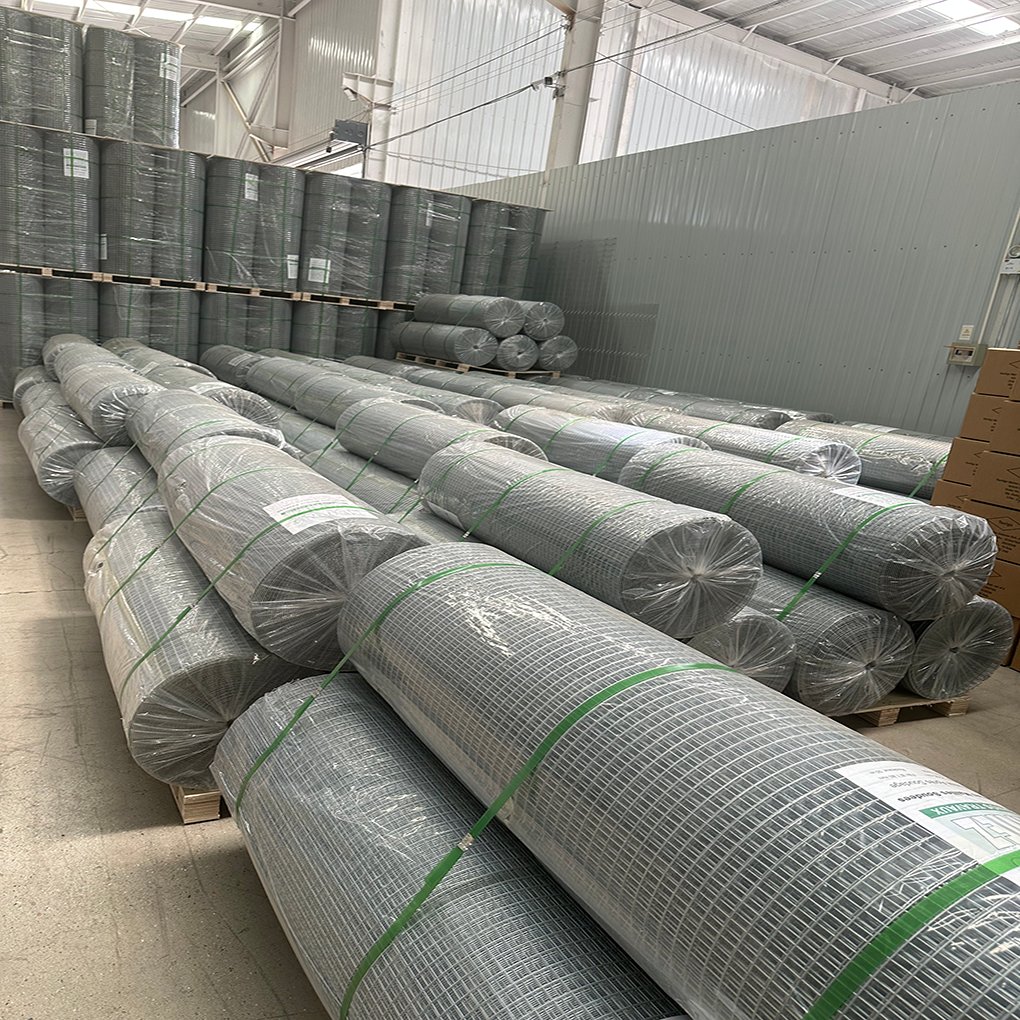 galvanized welded wire 1/2 x 1/2 x 4ft gauge 16/pvc galvanized welded fencing