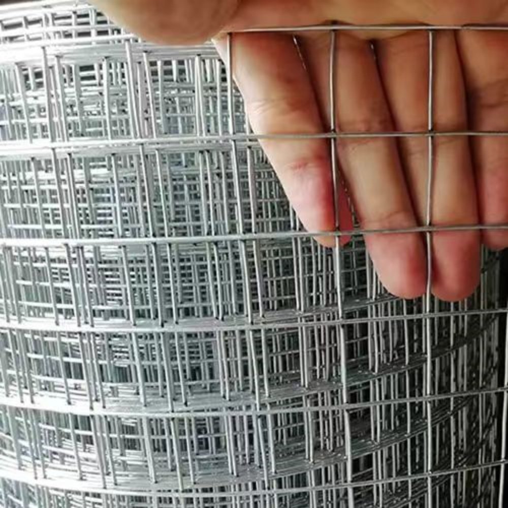 High Quality Zinc Coated 2X2 Wire mesh Galvanized 1/2" x 1" welded steel wire mesh 2mm Welded Wire Mesh Roll for Fence