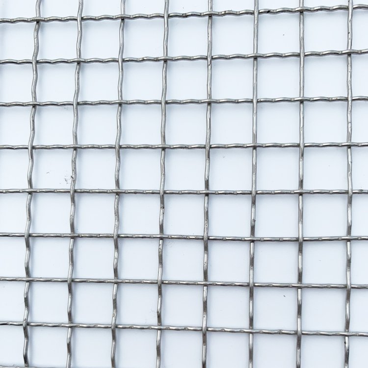 304 316 316L Stainless Steel Bbq Grill Net Crimped woven Wire Mesh