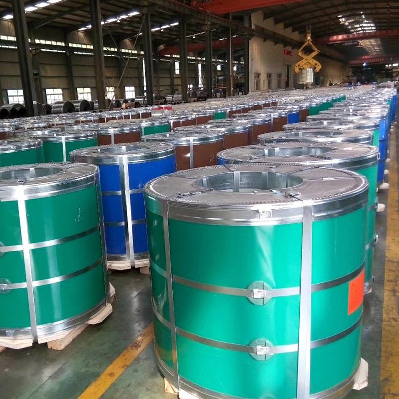 Diversified Lasted Design ppgi Steel Coil DX51D+Z DX52D+Z DX53D+Z thick 0.8mm Cr Prepainted Color Galvanized Steel Coil