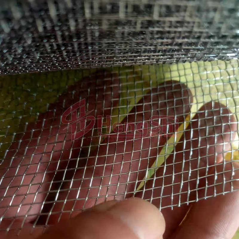 Factory Price Door & window type Galvanized Woven Square Iron Wire Netting Durable Wire Mesh
