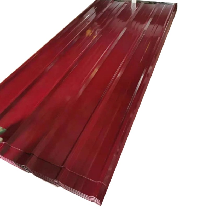 Color Coated Galvanized Corrugated Steel Sheet Zinc Roof Sheet