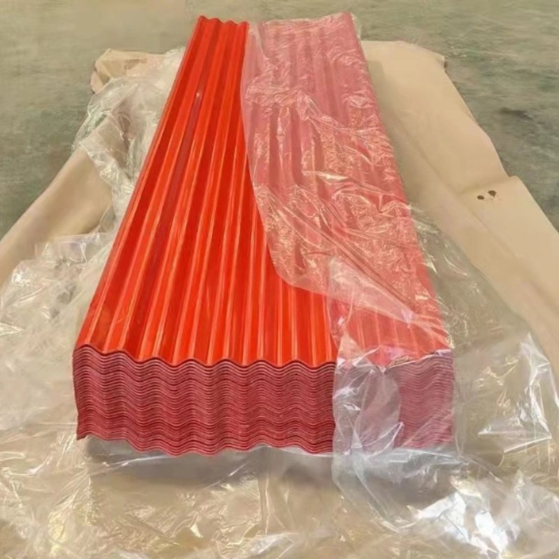 Color Coated Galvanized Corrugated Steel Sheet Zinc Roof Sheet