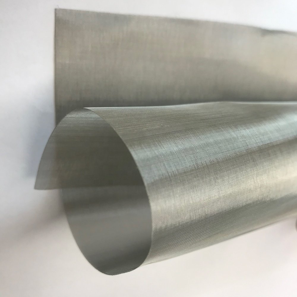 Wholesale 304 Stainless Steel Micro Wire Mesh Filter Panel Metal Fine Plain Twill Dutch Woven Mesh Roll Cloth