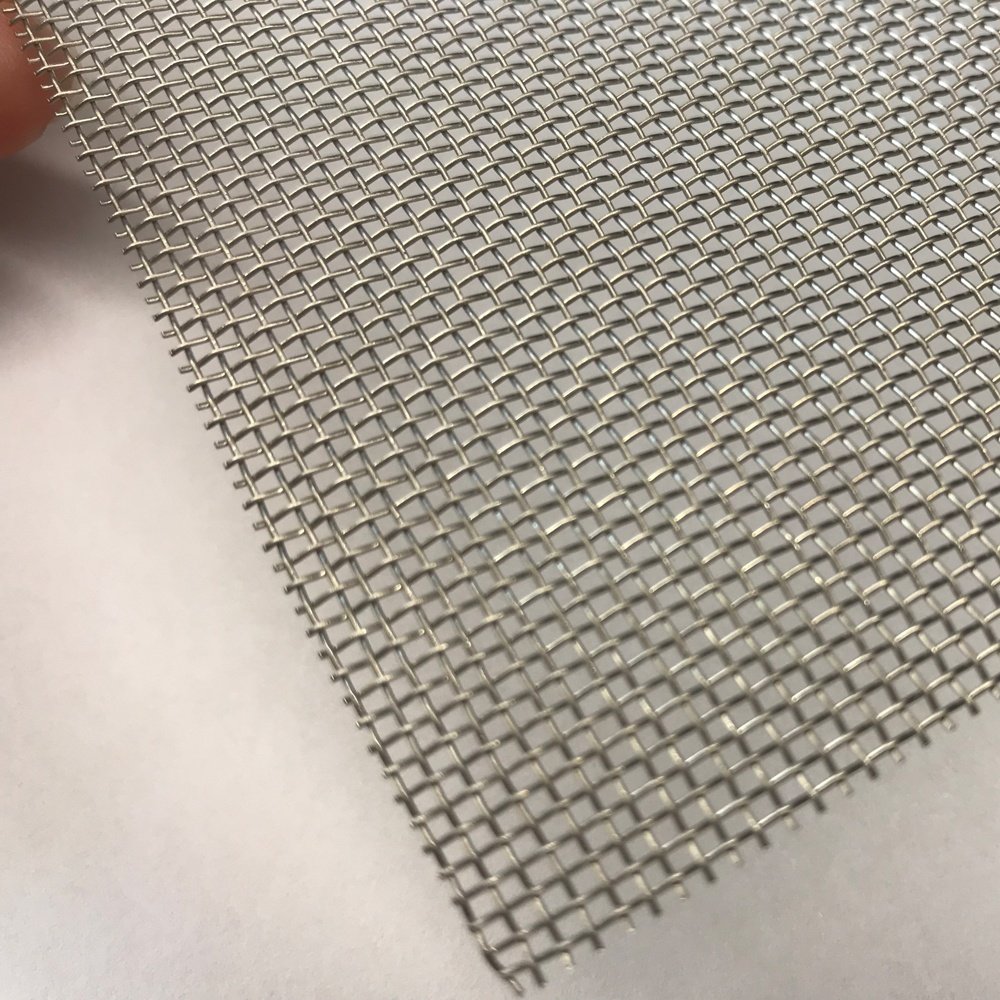 Wholesale 304 Stainless Steel Micro Wire Mesh Filter Panel Metal Fine Plain Twill Dutch Woven Mesh Roll Cloth