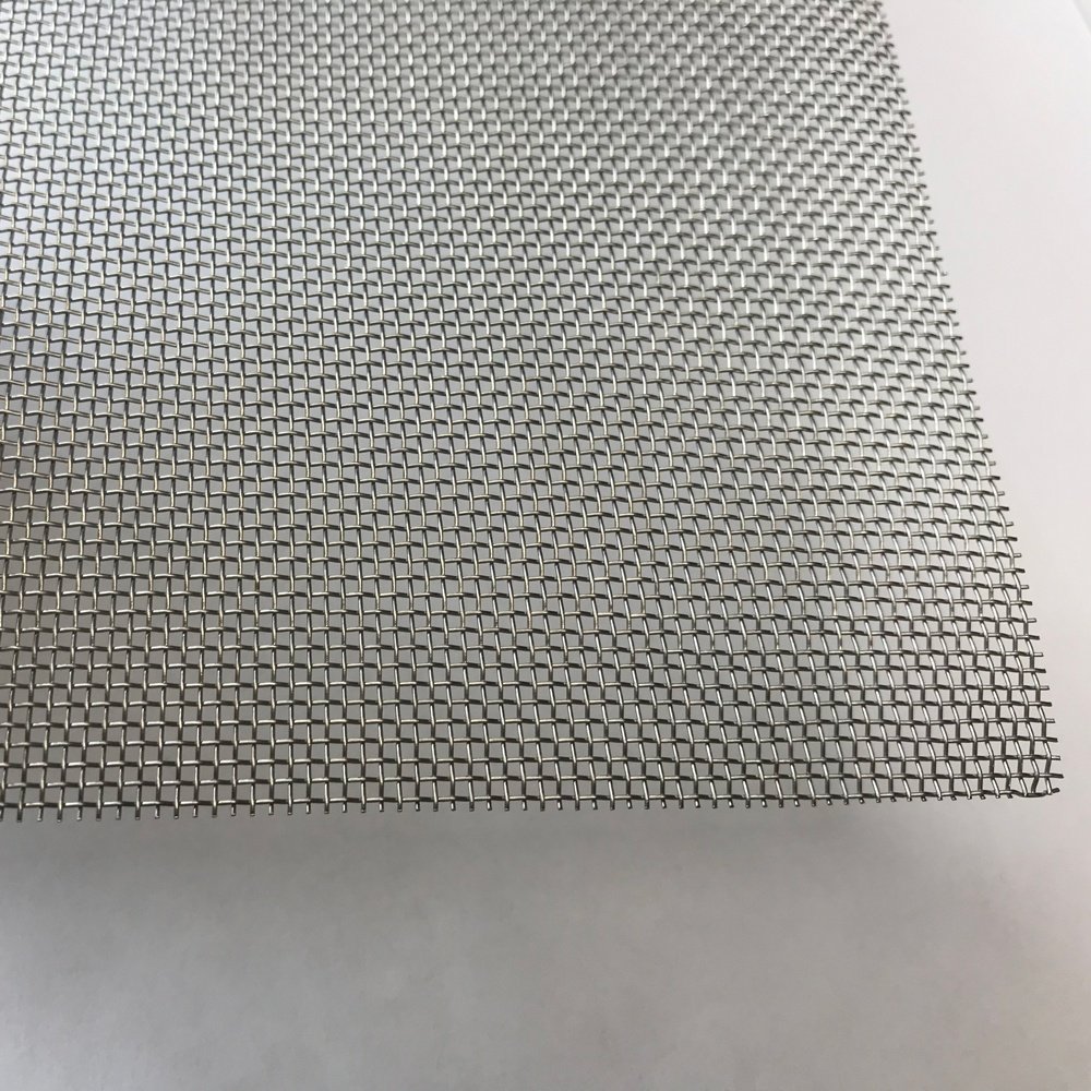 Wholesale 304 Stainless Steel Micro Wire Mesh Filter Panel Metal Fine Plain Twill Dutch Woven Mesh Roll Cloth