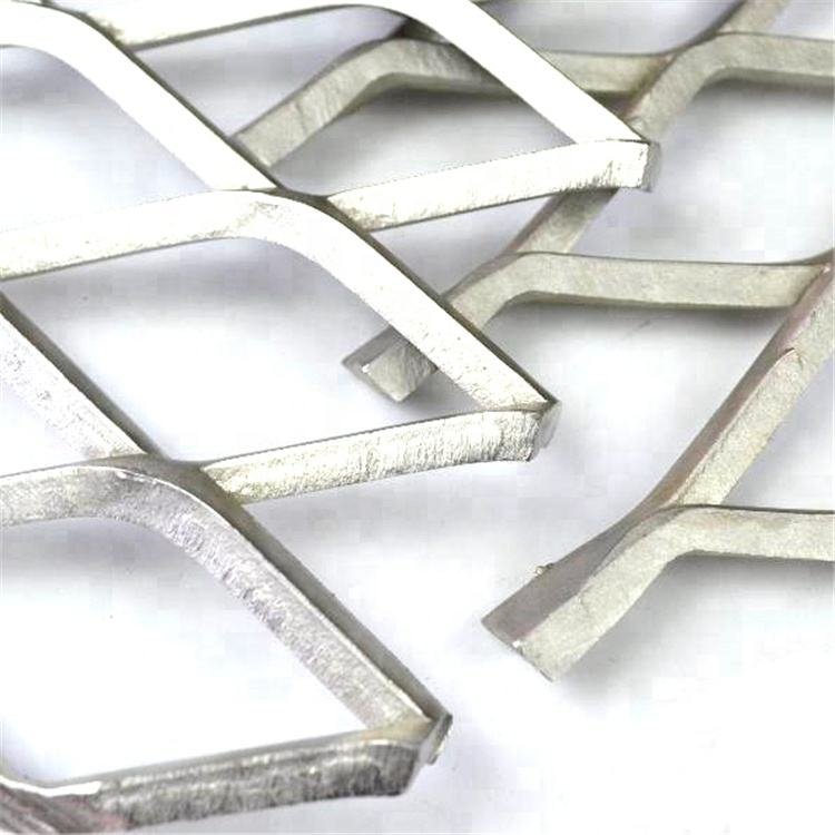 Factory Direct Sale Metal Mesh Professional Custom Standard Steel Diamond Mesh Expanded Sheet