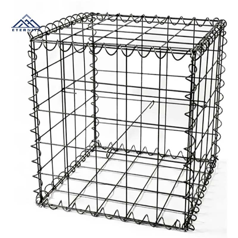 Factory Supply Custom Size High Quality 1*1*1m Retainer Wall 100x100x30cm Gabion Basket Gabion Stone Wall