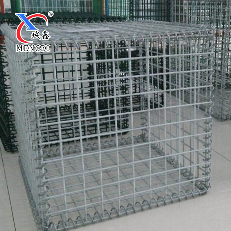 Factory Supply Custom Size High Quality 1*1*1m Retainer Wall 100x100x30cm Gabion Basket Gabion Stone Wall