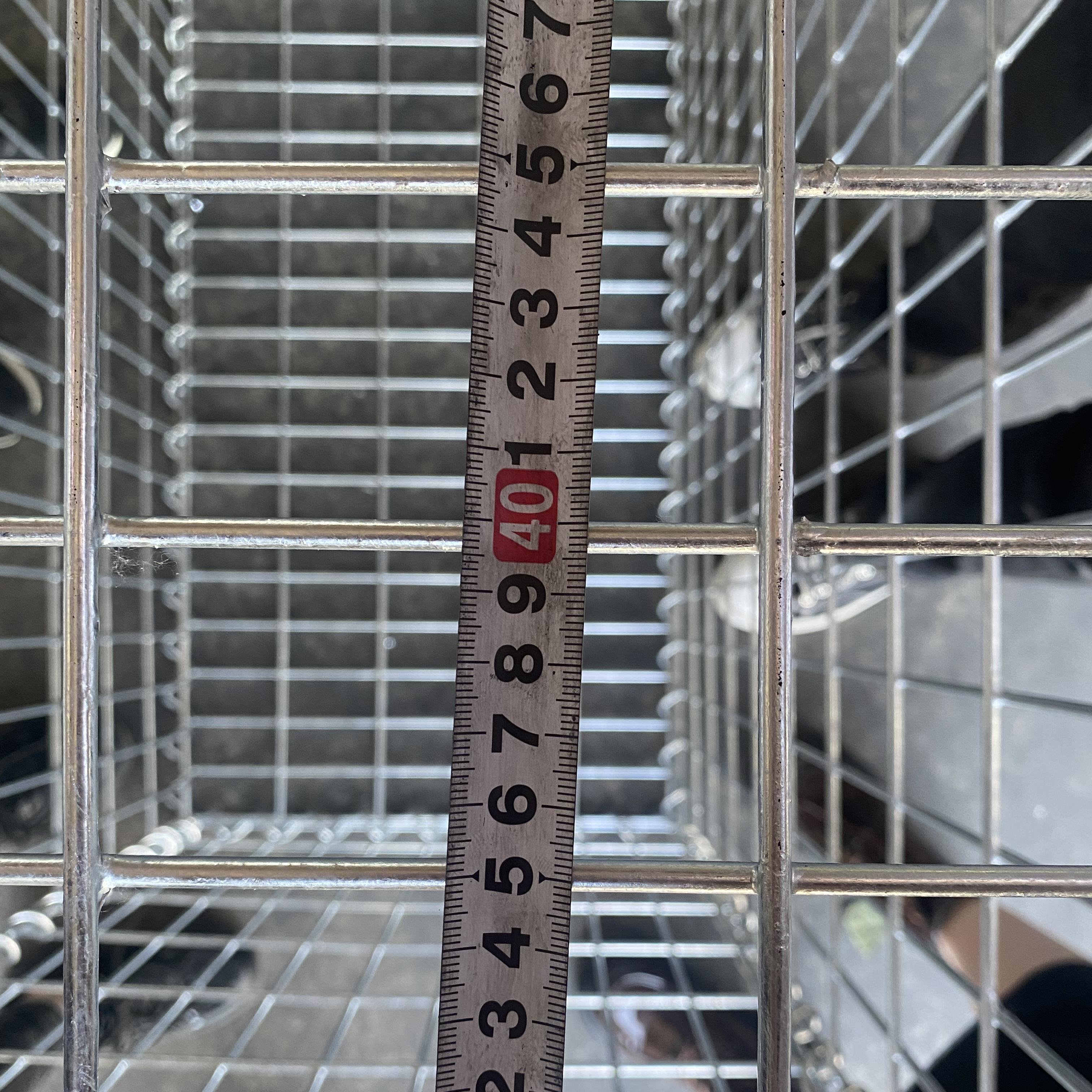 Anti-rust 1*0.5*0.3 m gabion mesh price high strength gabion box welded high zinc galvanized gabion basket for retaining wall