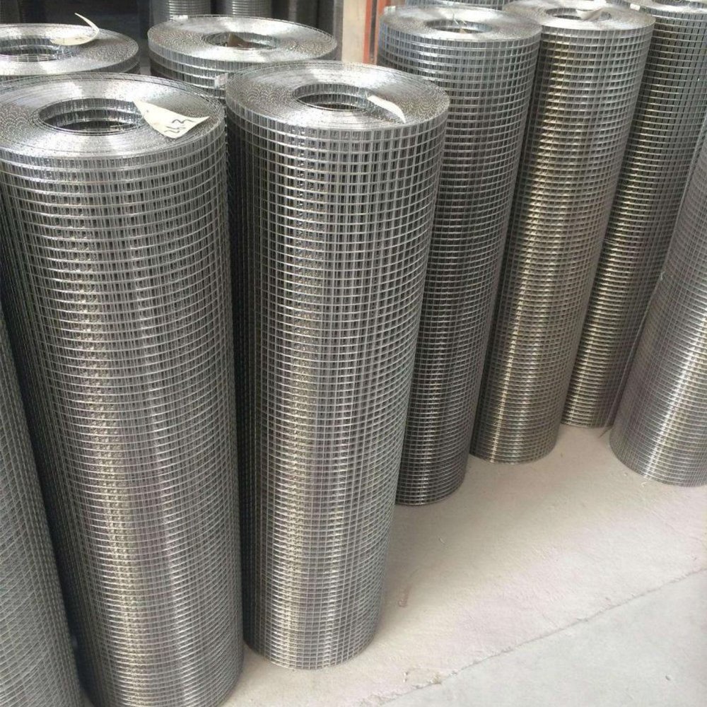 1.2m Wide 304 25mm X 25mm X 1mm Stainless Steel Welded Wire Mesh
