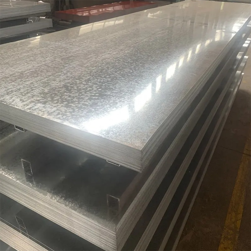 X 8ft Sheets Metal Tiles Roll Corrugated Galvanized Steel Wall 2mm Thick Galvanized Sheet Metal 26 Gauge 4ft Galvanized Sheet